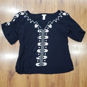 Forever 21 open-shoulder top!